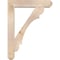 Ekena Millwork Olympic Craftsman Smooth Bracket w/ Offset Brace, Douglas Fir, 7 1/2"W x 36"D x 48"H BKT0806X36X48OLY04SDF - alternate 4